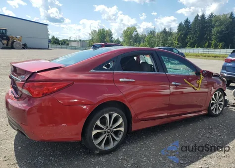 2014 Hyundai Sonata Se из США, поврежденный, VIN 5NPEC4AB0EH818312